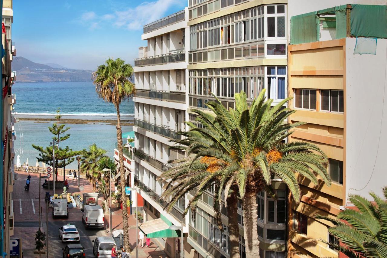 Seaview Studio Apartment Canteras Las Palmas de Gran Canaria Dış mekan fotoğraf